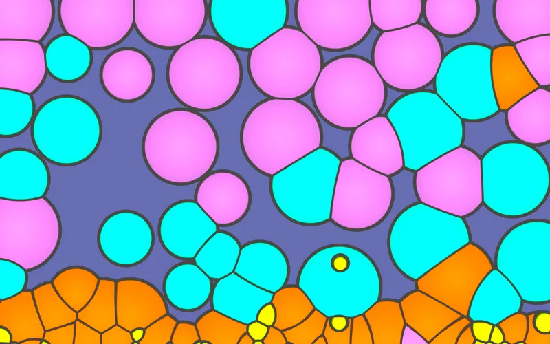 A Satisfying Bubble Game screenshot