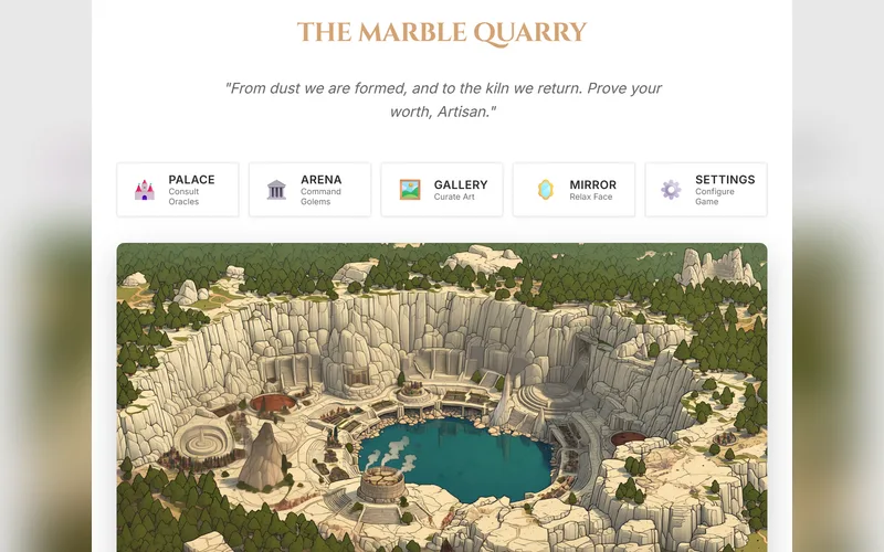 Masks & Marble screenshot
