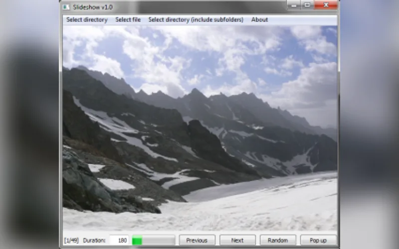 Slideshow screenshot